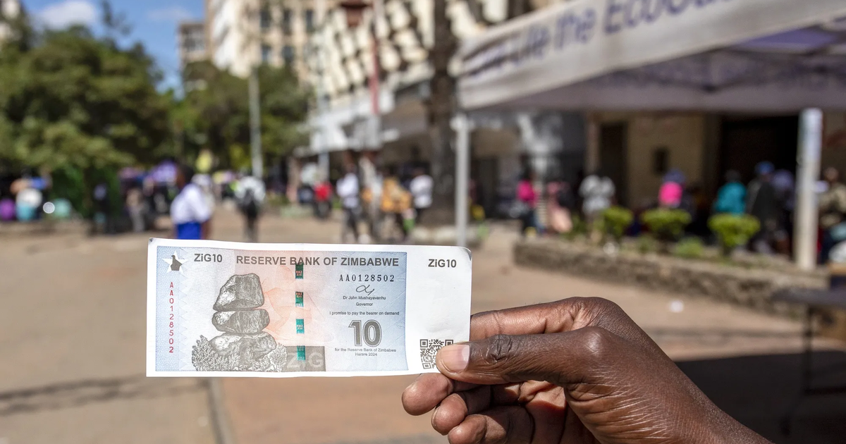 Zimbabwe’s currency hits strongest level against dollar since January on gold gains and reserve build-up