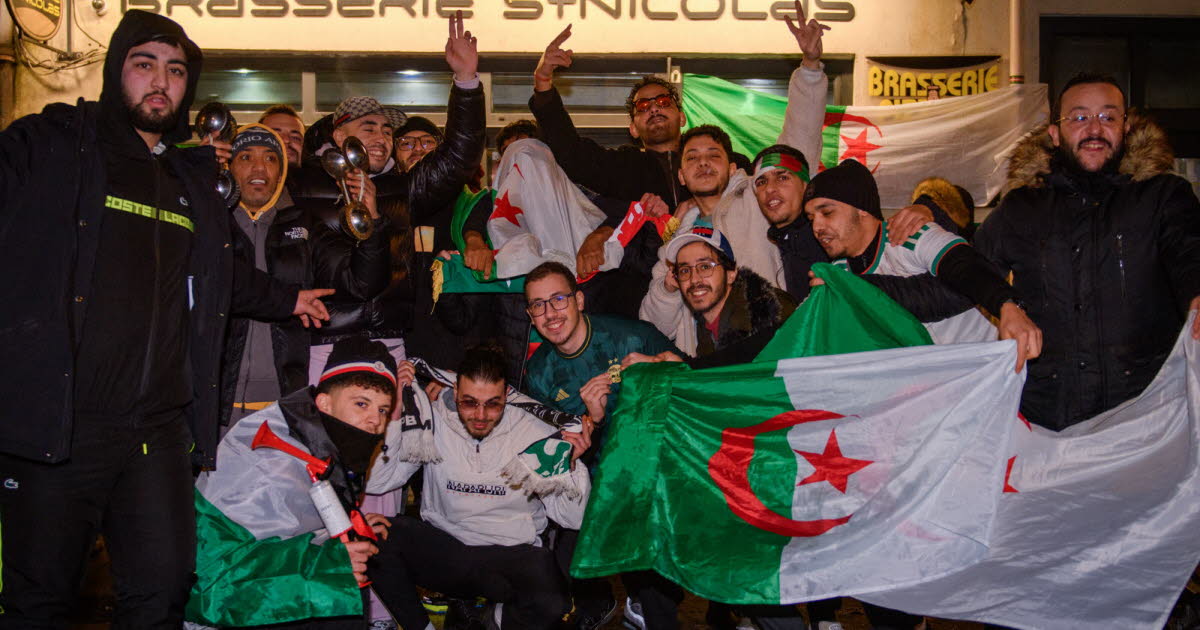 malgré la défaite de l’Algérie, la Brasserie Saint-Nicolas a vibré avec les Fennecs
