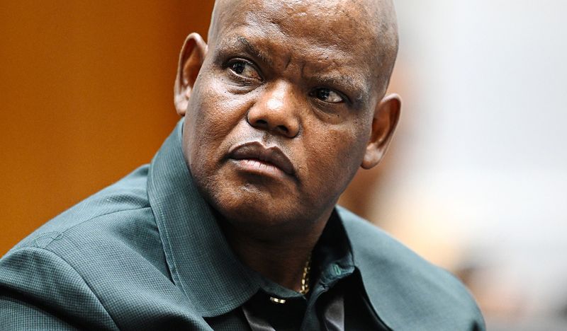 Former acting national police commissioner Lieutenant General Khomotso Phahlane appears before Parliament’s ad hoc committee investigating allegations made by Lieutenant General Nhlanhla Mkhwanazi. (Photo: Phando Jikelo / RSA Parliament)
