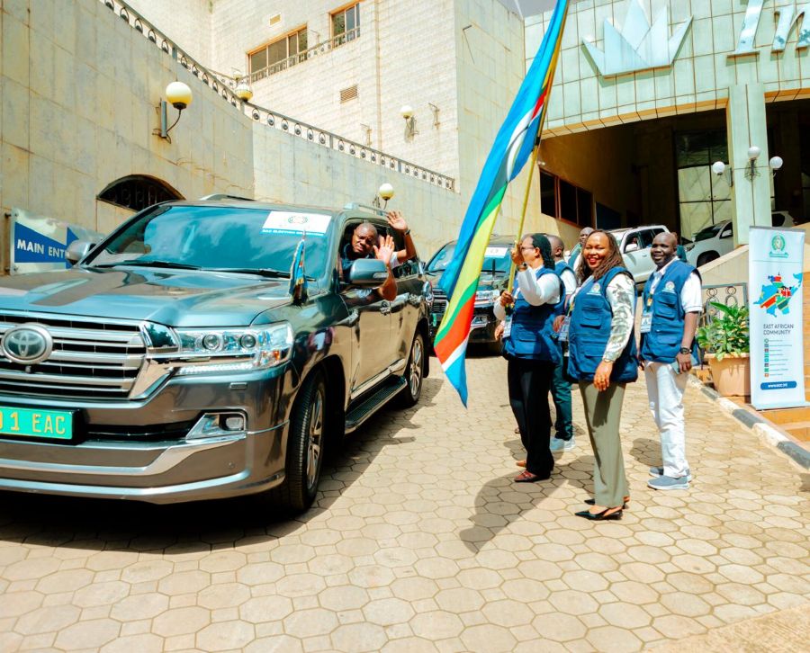 EAC flags off Election Observation Mission to Uganda ahead of 2026 General Elections