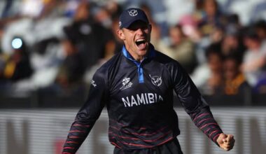 Gerhard Erasmus to lead Namibia