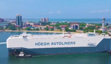 Historic docking as Dar welcomes gas-powered vessel