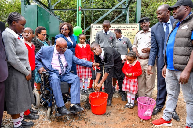End of water shortage for schools in Westlands as MP Wanyonyi hands over boreholes