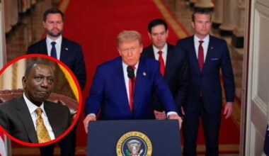 Kenya to be Affected as Trump Announces 25% Tariff on Countries Trading With Iran