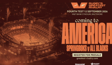 South Africa, New Zealand rugby teams to bring rivalry to Baltimore