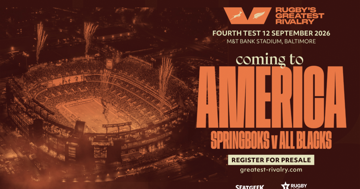 South Africa, New Zealand rugby teams to bring rivalry to Baltimore