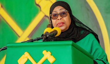 Tanzanian President Samia Suluhu Hassan addresses internet shutdown after October election