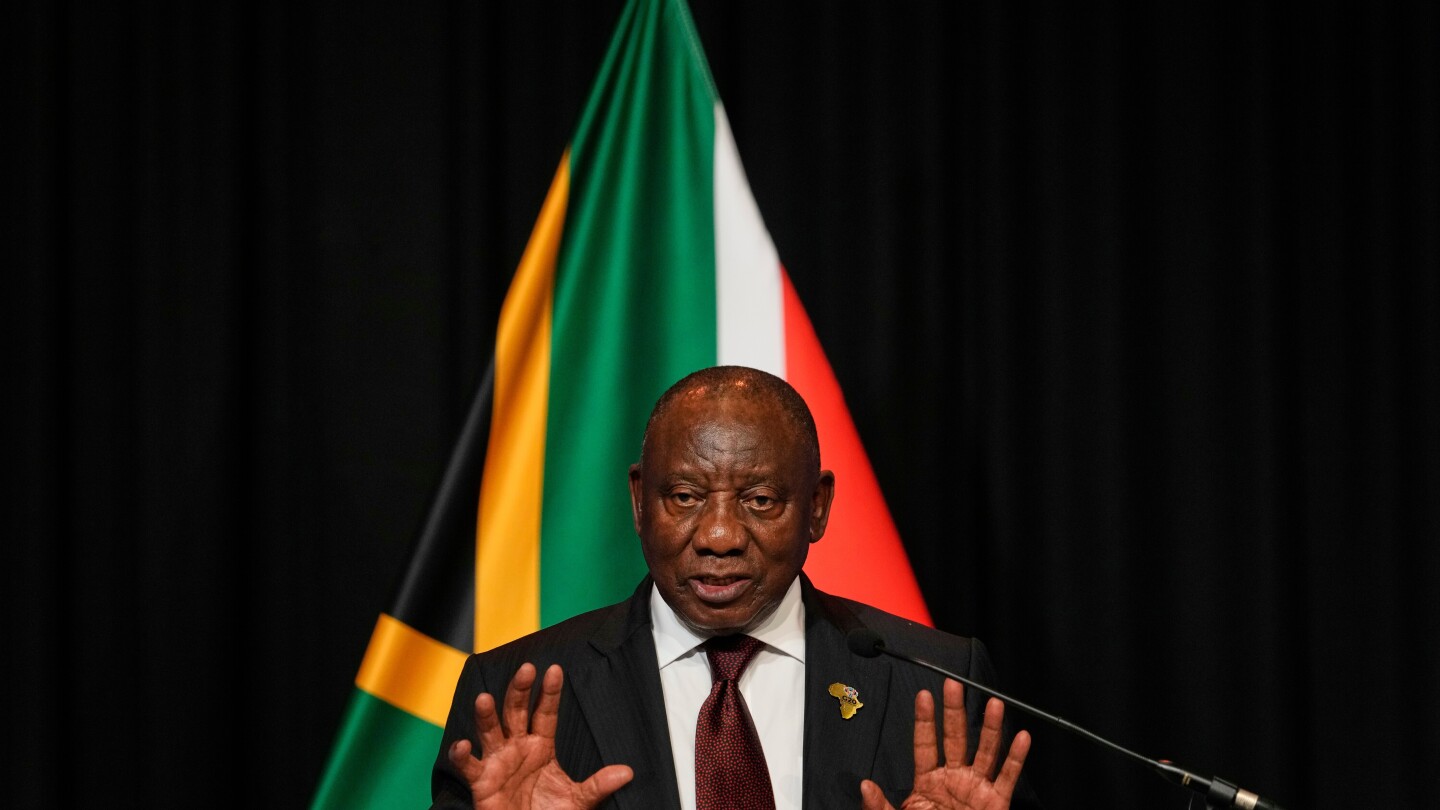 White House hits out at South African leader for 'running his mouth' over US boycott of G20