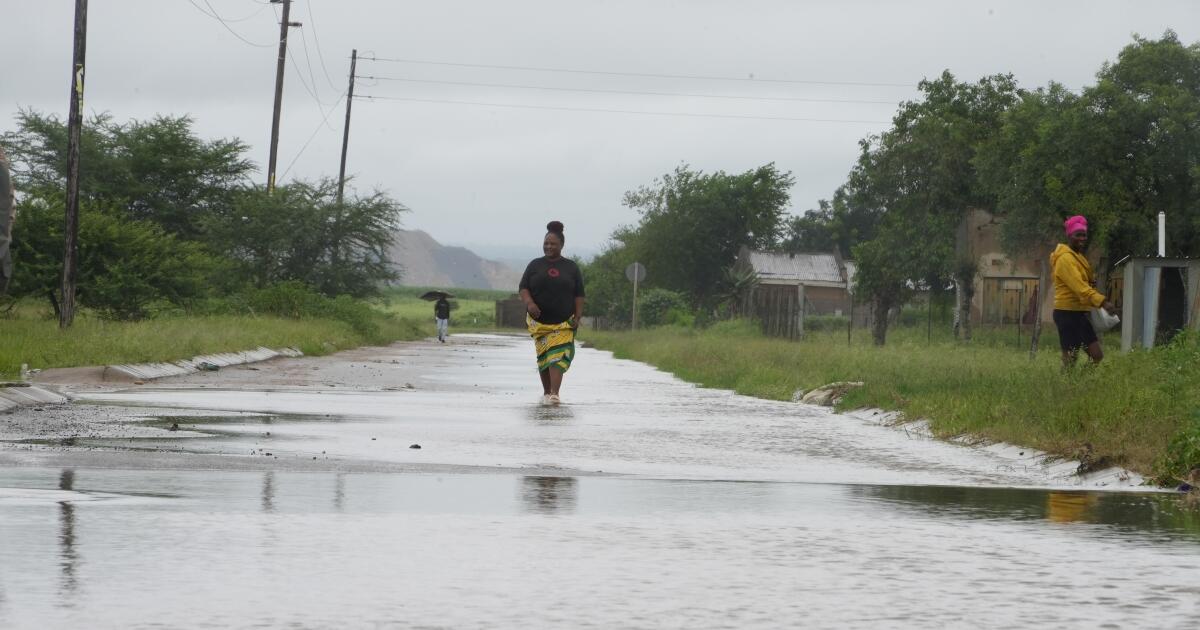 South Africa declares a national disaster over floods and heavy rain
