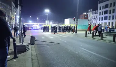 une station de métro fermée à Bruxelles après la victoire