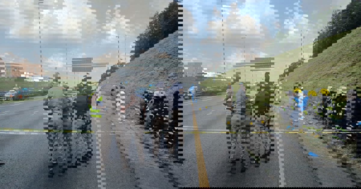 Three people killed during police shootout on the N12 in Johannesburg