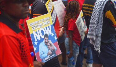 Protesters in South Africa condemn US intervention in Venezuela, call for Maduro's release