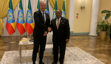 H.E. Ambassador Olaf Skoog; EEAS Deputy Secretary-General visited Ethiopia