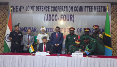 India, Tanzania discuss cooperation in military training, maritime security