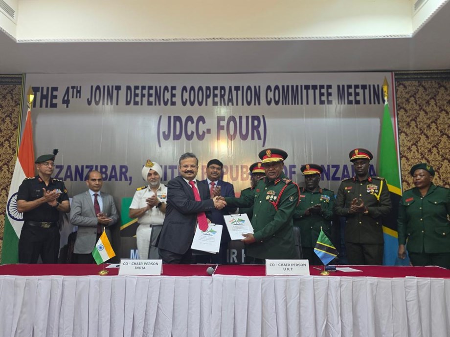 India–Tanzania Joint Defence Cooperation Committee Reviews Military Ties, Explores New Areas of Collaboration