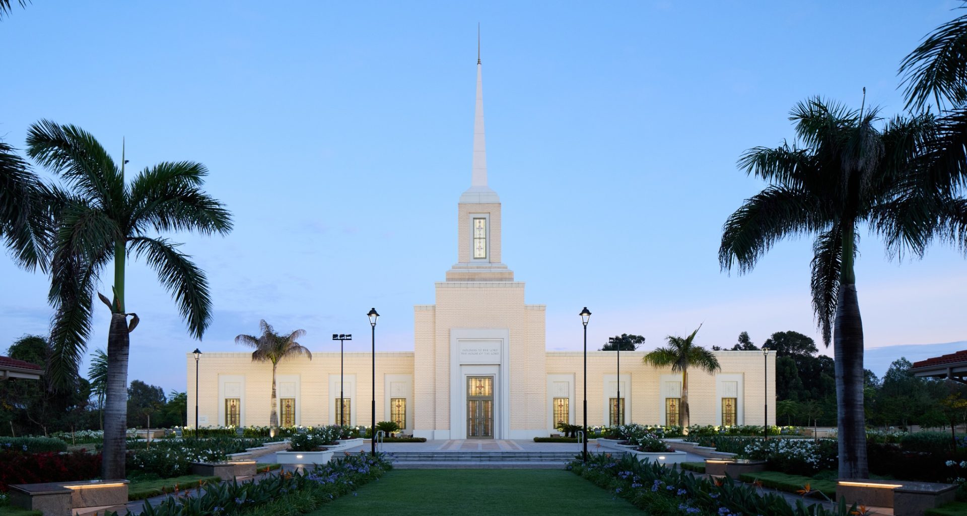Exterior of the Harare Zimbabwe Temple. Image courtesy of The Church of Jesus Christ of Latter-day Saints