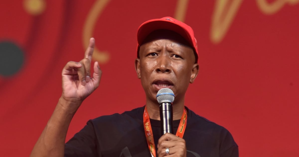 Malema orders withdrawal of EFF support for ANC in Gauteng