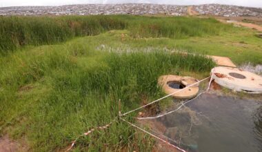 Huge water leak finally repaired in Nelson Mandela Bay