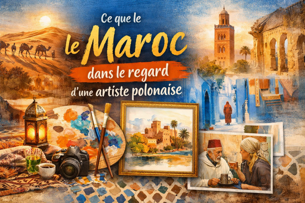 Ce que le Maroc a déclenché dans le regard d’une artiste polonaise