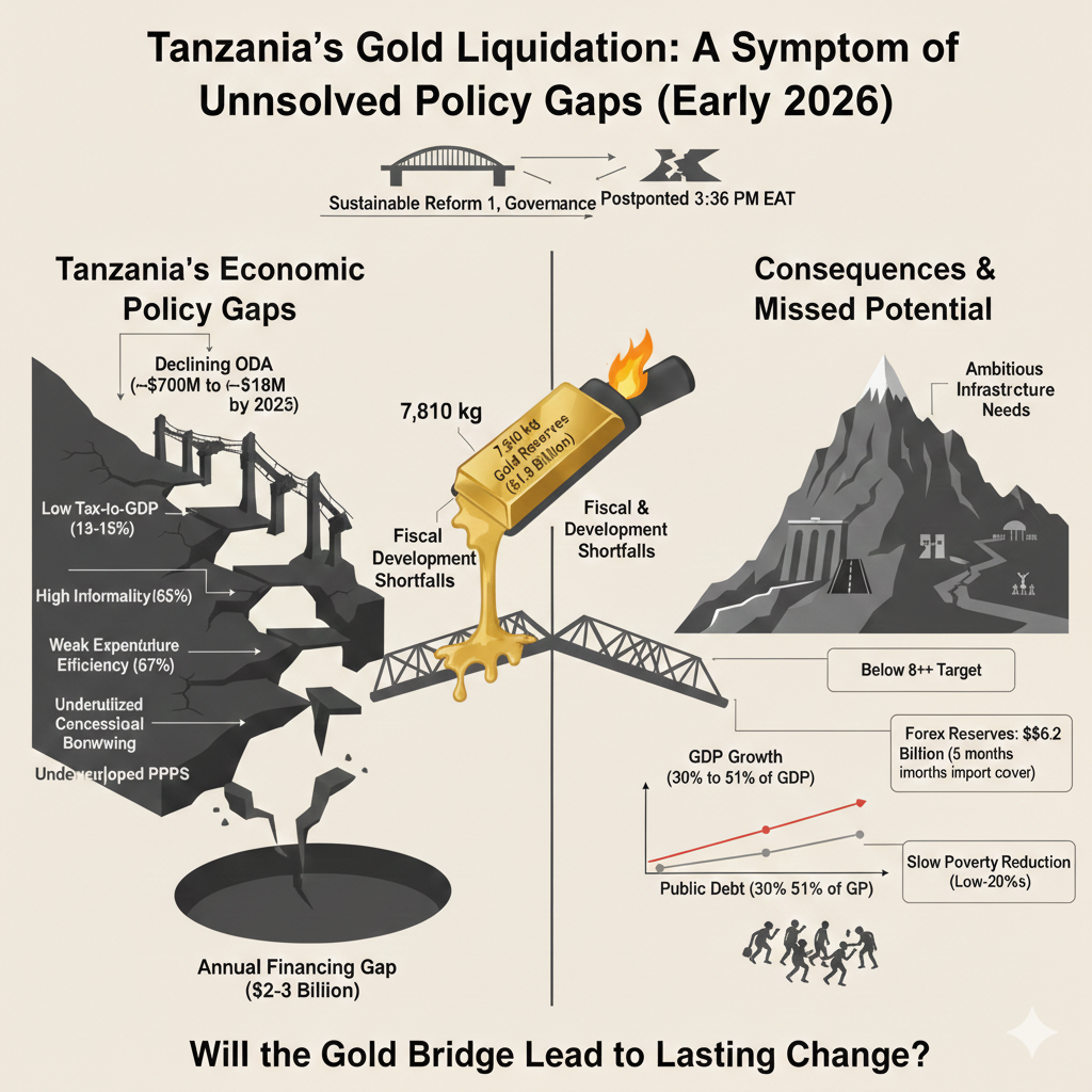How Did Tanzania’s Economic Policy Gaps Bring the Country to Liquidating Gold Reserves? - TICGL