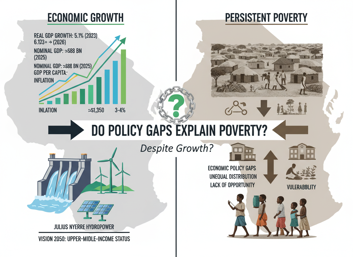 Do Tanzania’s Economic Policy Gaps Explain Persistent Poverty Despite Growth? - TICGL
