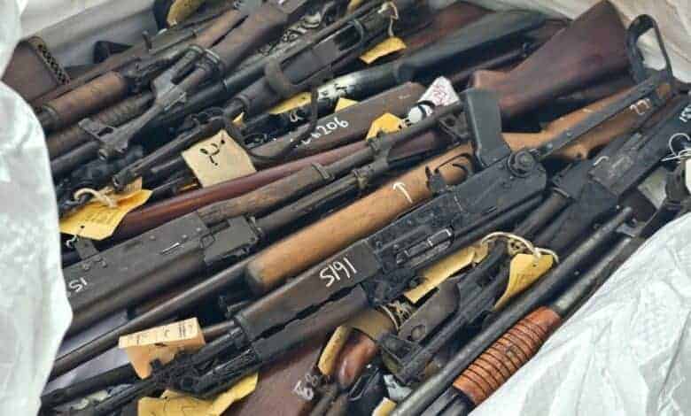 Police score big, recover guns, ammunition in national crime takedowns