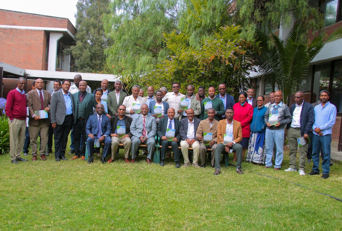 Workshop participants gathered for the launch of Ethiopia’s National Agroforestry Development Strategy in Addis Ababa.