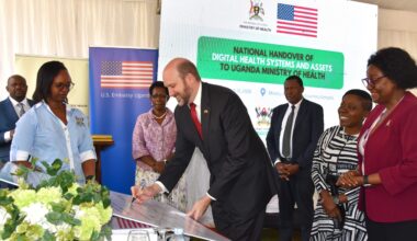 Remarks by Ambassador William W. Popp at the National Handover of Digital Health Infrastructure to Uganda’s Ministry of Health