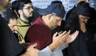Community mourns as road rage victim begins final journey to Pakistan