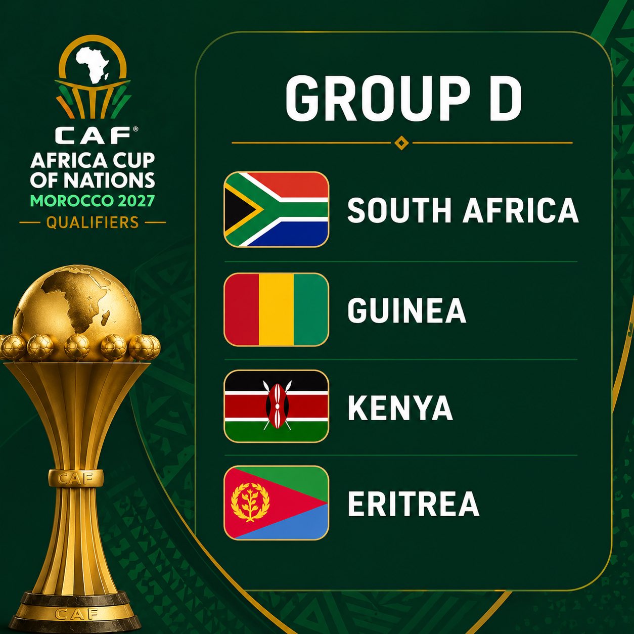 AFCON 2027 Bafana Bafana 