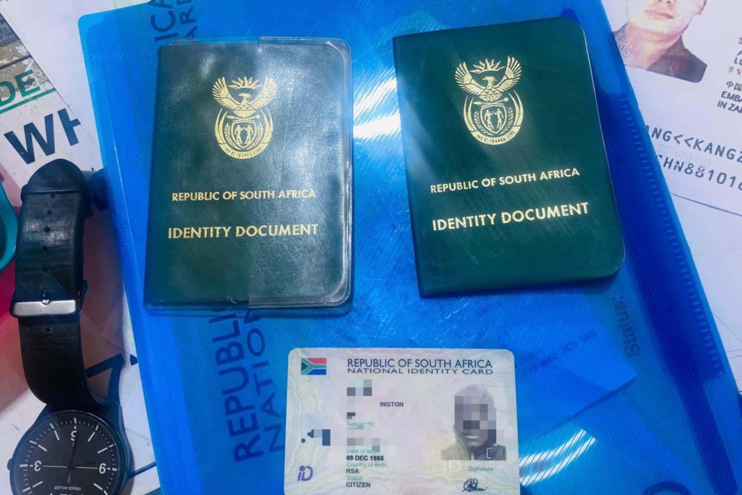 Foreign national arrestedfor allegedly producing fake IDs, licences and work permits