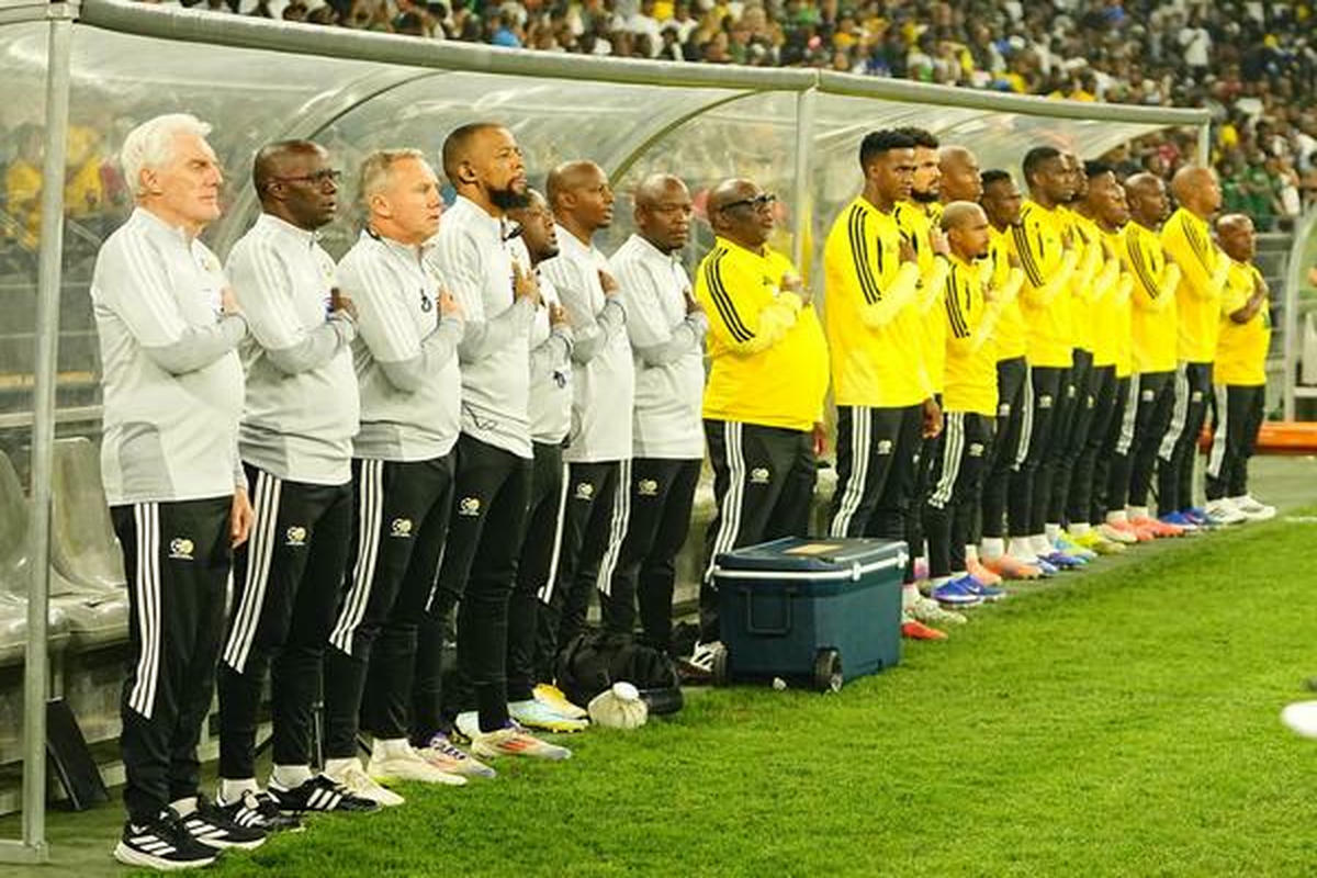 Bafana Bafana bench Hugo Broos