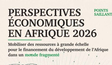 Perspectives économiques en Afrique : Le rapport annuel 2026 sera lancé