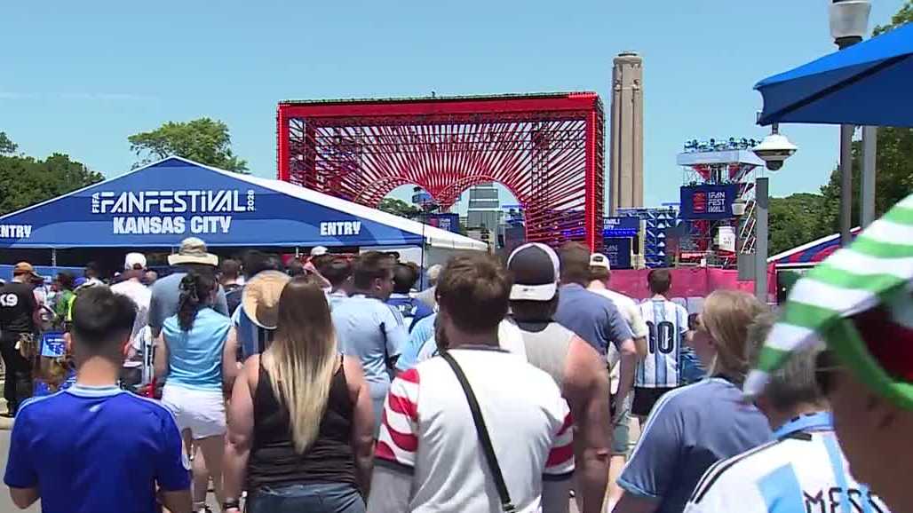 FIFA Fan Fest packed with fans ahead of Kansas City's first World Cup match