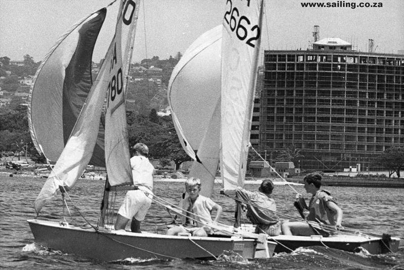 South African sailing magazine archive turns up great stories of the Cadet class in the 1960s