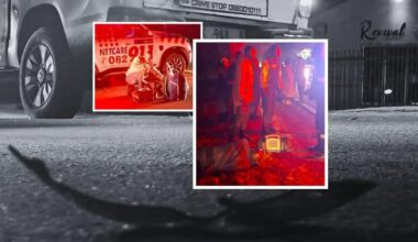 Two pedestrians were critically injured in Voortrekker Street. Photos: Narda Engelbrecht