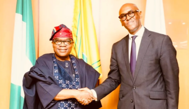 Sola Enikanolaiye and Moses Rugema