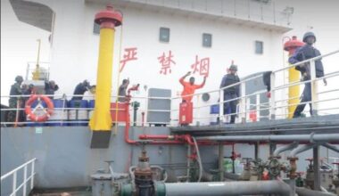 Nigerian Navy Detains Chinese-Owned Tanker Accused of Stealing Oil