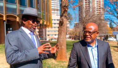 Finance Minister Enoch Godongwana and City of Johannesburg Mayor Dada Morero met on Tuesday to discuss the city’s finances.