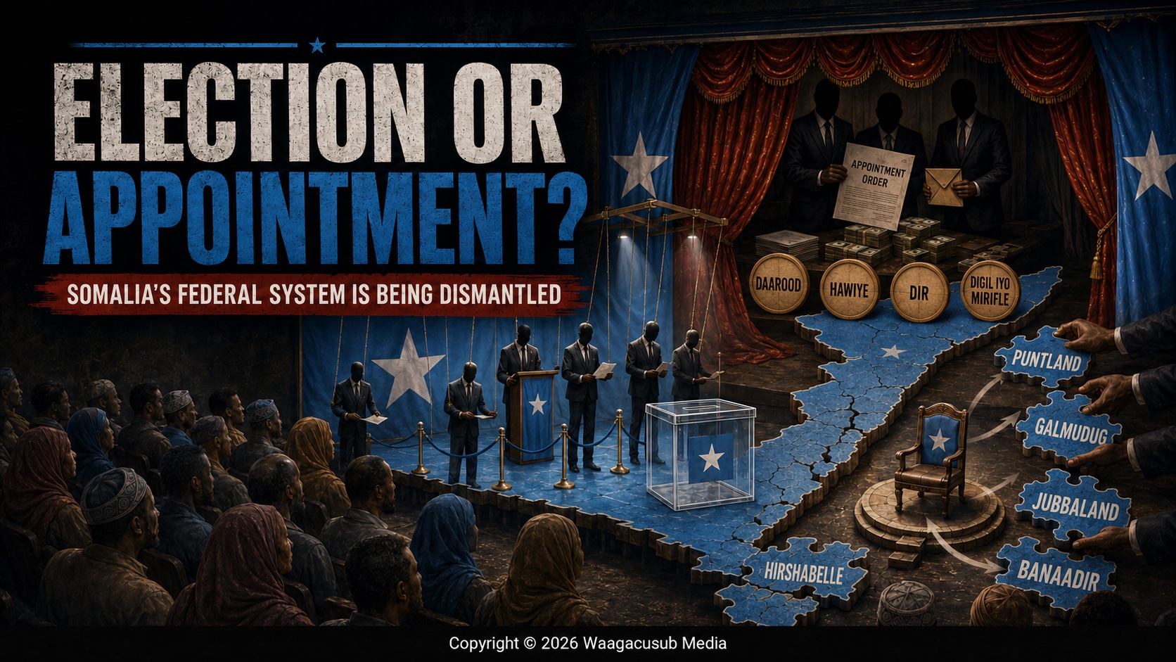 Somalia's Election Theatre: When Appointment Is Presented as Democracy