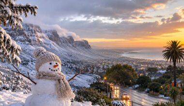 Snow in South Africa