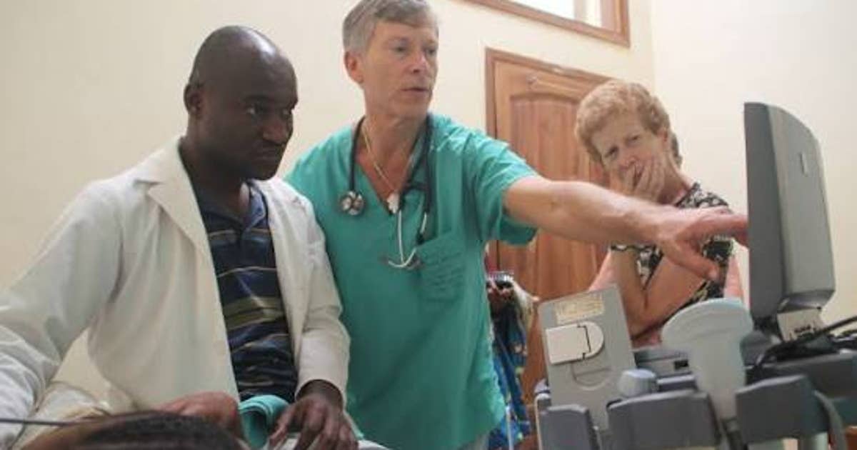 Cardiologist shares how he brings free heart care to children in Tanzania