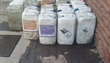 Red-light runners caught with 1,200 litres of suspected stolen diesel in Witbank