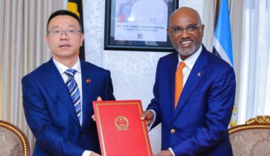 China, UAE, Germany, Netherlands, Pakistan Envoys Present Credentials to Ayebare