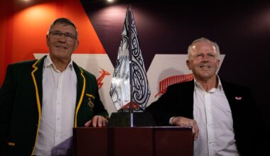 All Blacks v South Africa: New trophy unveiled for Rugby’s Greatest Rivalry series