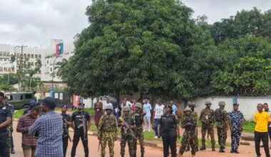 MILITARY PENSIONER PROTEST