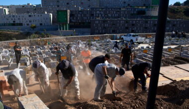 Ceuta begins burials for migrants who died attempting to cross into the Spanish territory