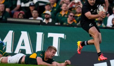 All Blacks stun South Africa 33-16 at Ellis Park and snap Springboks' 12-test win streak