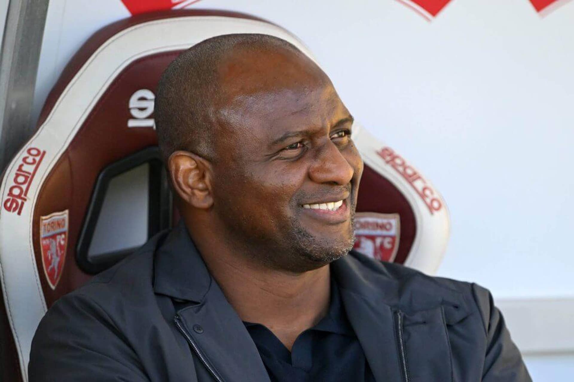 Patrick Vieira smiling