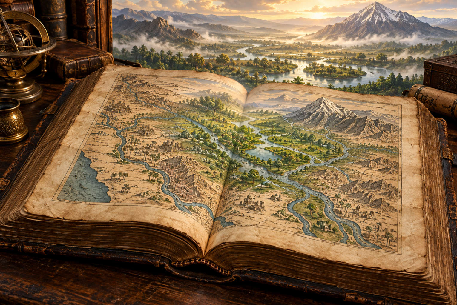 Centuries-Old Bible Map Claims to Reveal the Location of the Garden of Eden